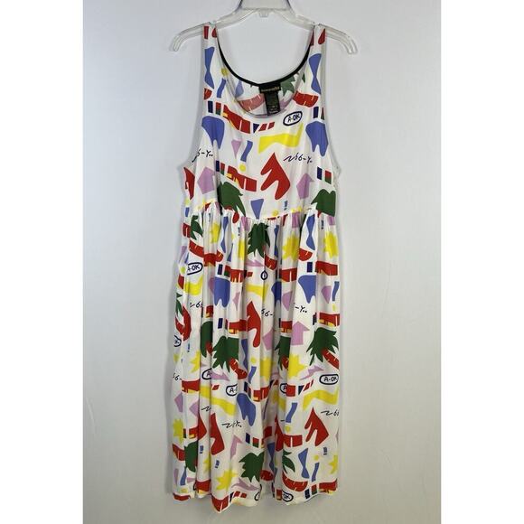 Nooworks Naomi Midi Dress XL Scoop Neck - Picture 1 of 11